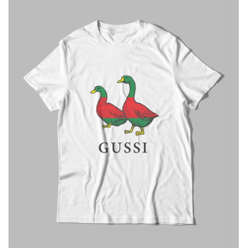 Женская футболка с принтом GUSSI