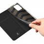 Книжка флип подставка на силиконовой основе с отсеком для карт с магнитной крышкой для Xiaomi 11T