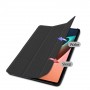Сегментарный чехол книжка подставка на непрозрачной поликарбонатной основе для Xiaomi Pad 5 , цвет Черный