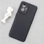 Силиконовый матовый непрозрачный чехол для Realme GT2 Pro , цвет Черный
