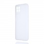 Силиконовый матовый полупрозрачный чехол для Realme 8i/Narzo 50, цвет Белый