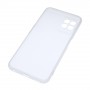 Силиконовый матовый полупрозрачный чехол для Realme 8i/Narzo 50, цвет Белый