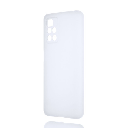 Силиконовый матовый полупрозрачный чехол для Xiaomi Redmi 10
