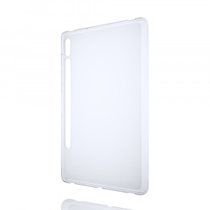 Силиконовый матовый полупрозрачный чехол для Samsung Galaxy Tab S7