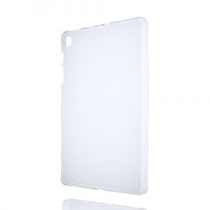 Силиконовый матовый полупрозрачный чехол для Samsung Galaxy Tab S6 Lite Белый