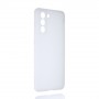 Силиконовый матовый полупрозрачный чехол для Samsung Galaxy S21 FE, цвет Белый