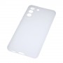 Силиконовый матовый полупрозрачный чехол для Samsung Galaxy S21 FE, цвет Белый