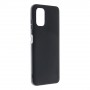 Силиконовый матовый непрозрачный чехол для Nokia G11/G21, цвет Черный
