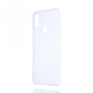 Силиконовый матовый полупрозрачный чехол для Xiaomi Mi A2/Mi6X Белый