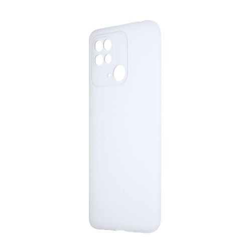 Силиконовый матовый полупрозрачный чехол для Xiaomi Redmi 10C