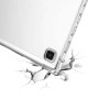 Силиконовый глянцевый транспарентный чехол с усиленными углами для Samsung Galaxy Tab A7 lite