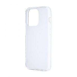Силиконовый матовый полупрозрачный чехол для Iphone 14 Pro Белый
