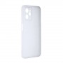 Силиконовый матовый полупрозрачный чехол для Realme C35, цвет Белый
