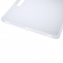 Силиконовый матовый полупрозрачный чехол для Samsung Galaxy Tab S8 Ultra, цвет Белый