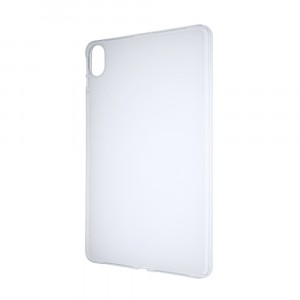 Силиконовый матовый полупрозрачный чехол для Huawei Honor Pad 8 Белый
