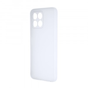 Силиконовый матовый полупрозрачный чехол для Huawei Honor X6/X8 5G/70 Lite 5G Белый