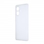 Силиконовый матовый полупрозрачный чехол для Realme 10 Pro Plus, цвет Белый