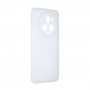 Силиконовый матовый полупрозрачный чехол для Huawei Honor Magic 5 Pro, цвет Белый