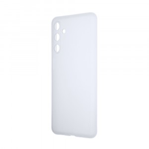 Силиконовый матовый полупрозрачный чехол для Samsung Galaxy M54 Белый