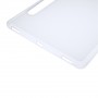 Силиконовый матовый полупрозрачный чехол для Samsung Galaxy Tab S9 Ultra, цвет Белый