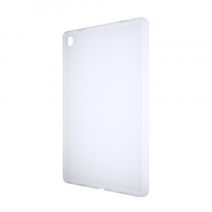 Силиконовый матовый полупрозрачный чехол для Samsung Galaxy Tab A9 Plus Белый