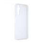 Силиконовый матовый полупрозрачный чехол для Samsung Galaxy A05s, цвет Белый